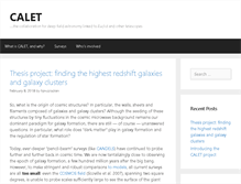Tablet Screenshot of calet.org